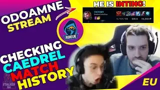 RGE Odoamne Reacts to Caedrel INTING in Toplane