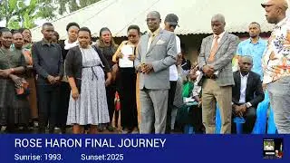 ROSE HARON FARE THEE WELL CEREMONY