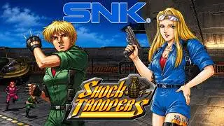 Shock Troopers Hardest-2Players No Death ALL