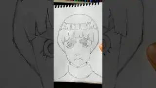 How to draw rock lee easy #shorts #drawing #anime #naruto