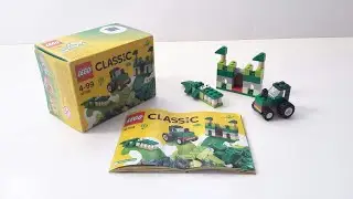 Lego Classic Creativity Box Green Unboxing