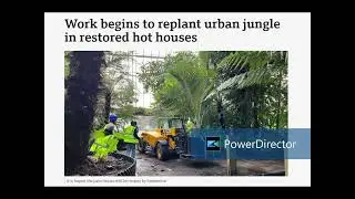 Excerpt from the BBC News article &ldquo;Work begins to replant urban jungle in restored hot houses&rdquo;