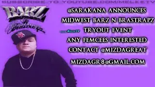 @SARAKANA  BarzNBrastrapz PSA | @MIZDAGREAT @MELEETV