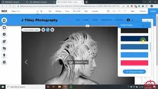 Creating content in Wix for the first time.