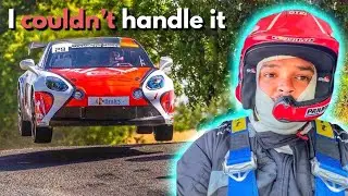 This Driver&rsquo;s Crazy&mdash;330 Horsepower in an Alpine Rally Car!
