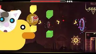 Geometry Dash Hard Demon | Electro Cat THE COIN (Sillow)