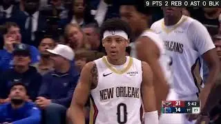 Jeremiah Fears vs Dallas Mavericks | 21 PTS 7 REB 2 AST 4 STL | NBA 11-22-2025 Highlights