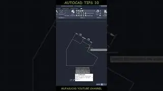 AutoCAD Tips 10 Adding Rotated Dimensions #Shorts