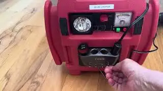 Lithium power station from old Harbor Freight jump starter