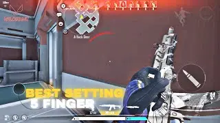 Hyper Front | BEST SETTINGS 5 FINGER HYPER FRONT On Gyroscope 40 Fps | Hyper Front Pro Gameplay