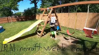 Irl Minecraft week episode 1 the outpost #minecraftirl #minecraft