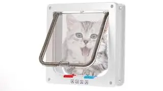 lockable cat door
