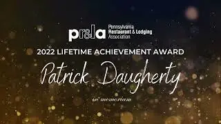 2022 Lifetime Achievement Award  - Pat Daugherty