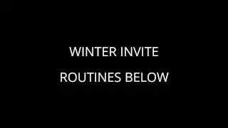WINTER INVITE