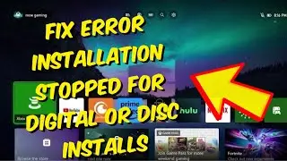 How To Fix Xbox One / Series X/S Error 