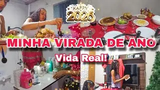 MINHA VIRADA DE ANO 🥂🍾| FIZEMOS CHURRASCO 😋| LIMPEI MINHA PENTEADEIRA 🧼 | TIREI OS ENFEITES DE NATAL