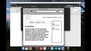 Tangle 7 - Development Loop, First mockup