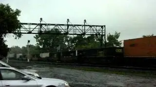 [HD] CSX Train Q020 In The Dark