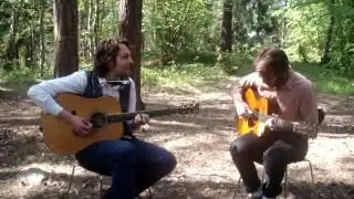 Arild Hammer&oslash; & Jens Carelius @ Hennie Onstad forrest scene May 30 2010