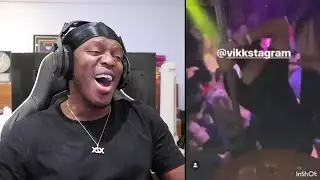 KSI's Can't Stop Laughing At Vik's Dance Moves