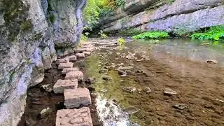 Chee Dale stepping stones