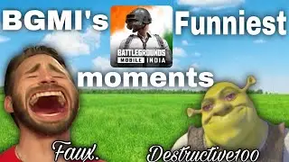 BGMI's Funniest Moments! | STREAM Highlights | FauxFade.