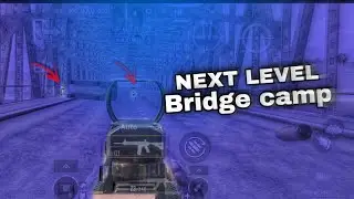 Next Level Bridge camp 😰|| pubg mobile classic gameplay