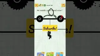 Draw 2 Save Level 48 ~He needs your hand now! | Draw 2 Save Tutorial (#draw2save #tutorial #level48)