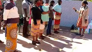 ULTIMA MINISTRAÇÃO  DA NOSSA MÃE EVANGELISTA SAQUINA  ANTES DE PARTIR PARA GLÓRIA