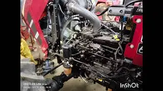 Mahindra 585 yuvo tech plus 4wd mBULL engine change 3470 cc engine 