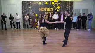 Honey Fest 2024 JnJ Intermediate Finals 1st place: Евгений Скориков и Гульназ Убасева