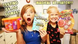 TESTING OUR NO BUDGET STORE BOUGHT SLIME!!