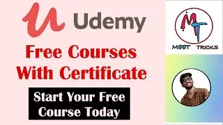 Udemy Free COURSES With Free Certificate | Free Online Courses |Meet Tricks