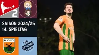 FC Hollich - CfR Spandau | 14. Spieltag | 2. YouTube Bundesliga 2024/25