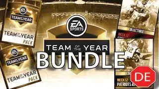 Madden Mobile 16 Team of the Year Bundle! TOTY Bundle with 8 TOTY Packs Plus Topper