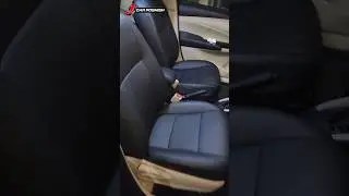 Toyota Yaris seat poshish install black color #lahore #umairalicarposhish