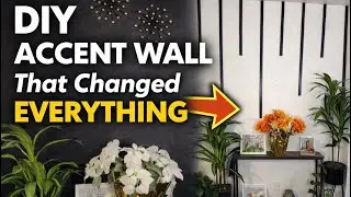 DIY ACCENT wall that changed everything 
