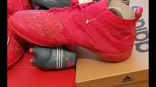 BECKHAM's new football boot - Predator Accelerator Turf Boot Unboxing and Review