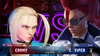 Cammy White vs. Crimson Viper - SF6