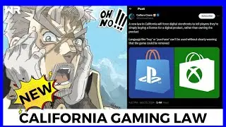 New California LAW! Digital Games License or Physical