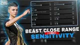 STRONGEST SENSITIVITY CODE 3.6 UPDATE 👆🤯 | PUBG MOBILE | TOM.LOTUS