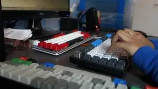 Sound test: Gateron Brown vs Cherry MX Blue vs Gateron Green