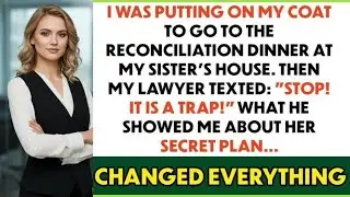 My Lawyer Texted  DON'T GO! He Revealed My Sister’s Secret Plan To Take Everything From Me