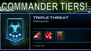 Commander Tier List (Triple Threat) | Starcraft II: Co-Op