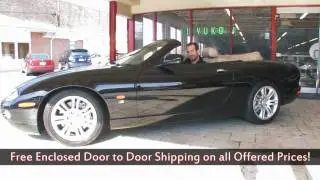 2005 Jaguar XKR Convertible for sale with test drive, driving sounds, and walk through video