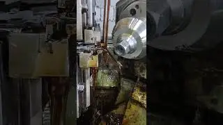 MrAnatol Rascu Начало процесса обработки конической шестерни #machine #automobile #cnc #mechanical