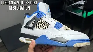 Jordan 4 Motorsport Restoration 