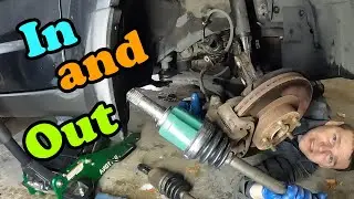 Замена моста CV Subaru Outback 2005-2009 (как сделать)