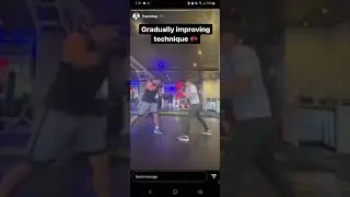 Frazier Kay shows recent improvement in his boxing techniques