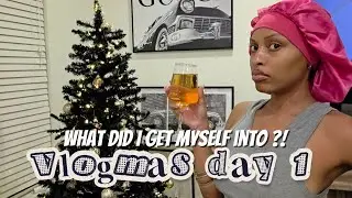 Хаотичное рождественское украшение | Vlogmas, день 1